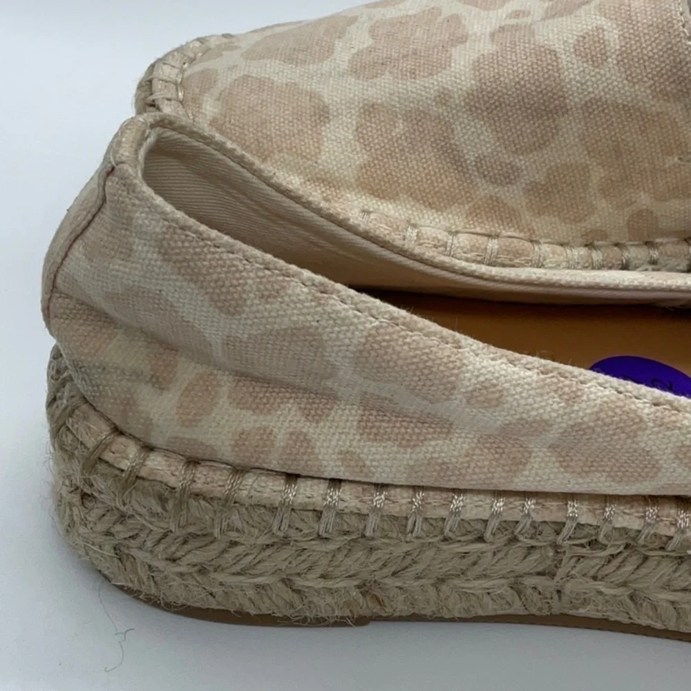Splendid Laney espadrilles tan cheetah